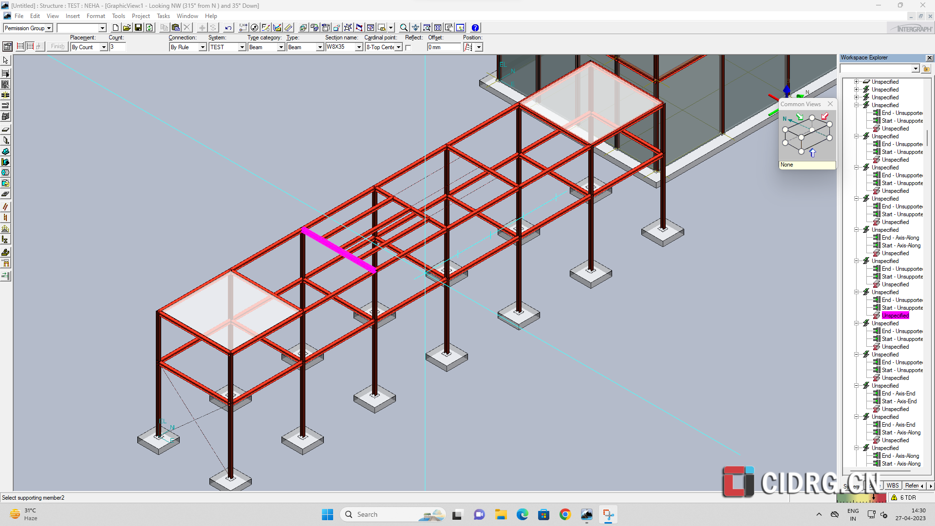 S3D Structural Modeling