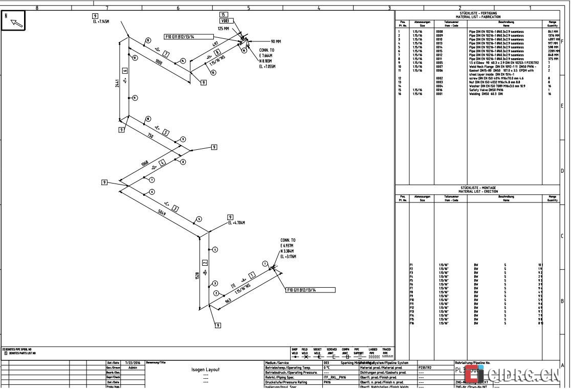 抽ISO图Piping Isometrics Extraction